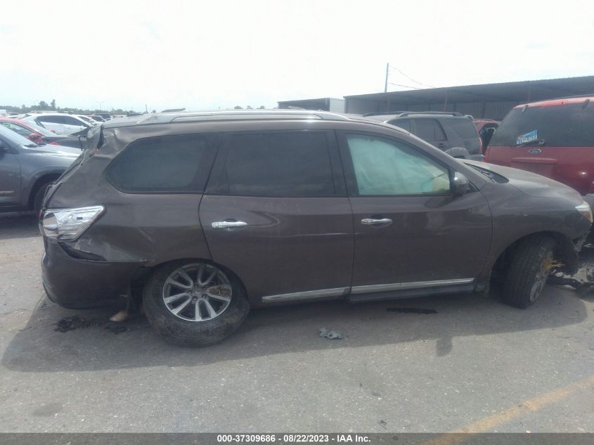 2015 NISSAN PATHFINDER SL - 5N1AR2MN9FC638875
