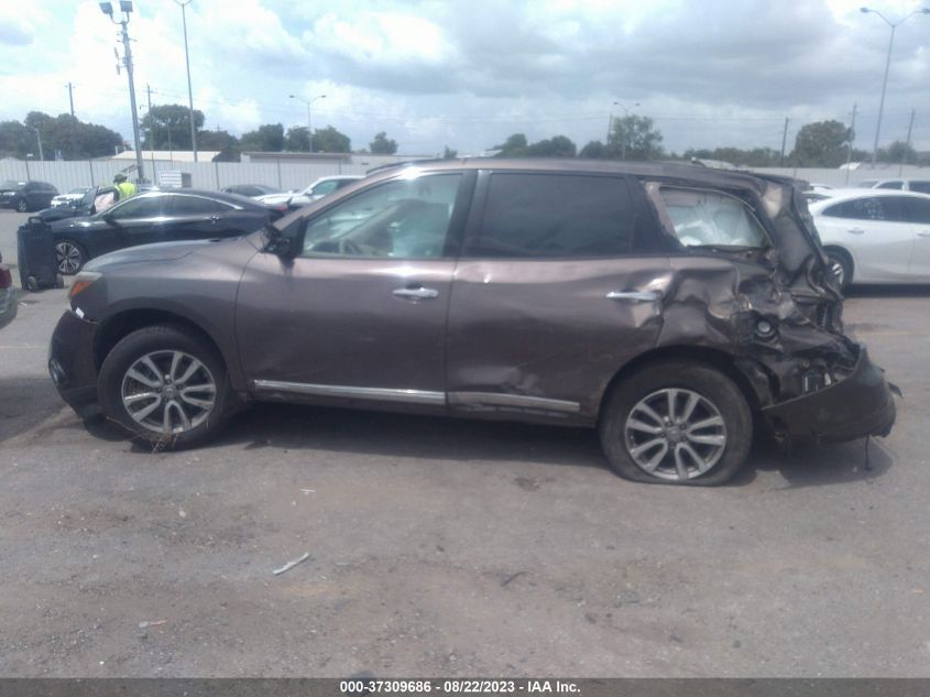 2015 NISSAN PATHFINDER SL - 5N1AR2MN9FC638875