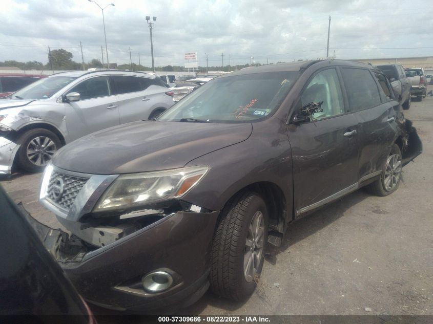 2015 NISSAN PATHFINDER SL - 5N1AR2MN9FC638875
