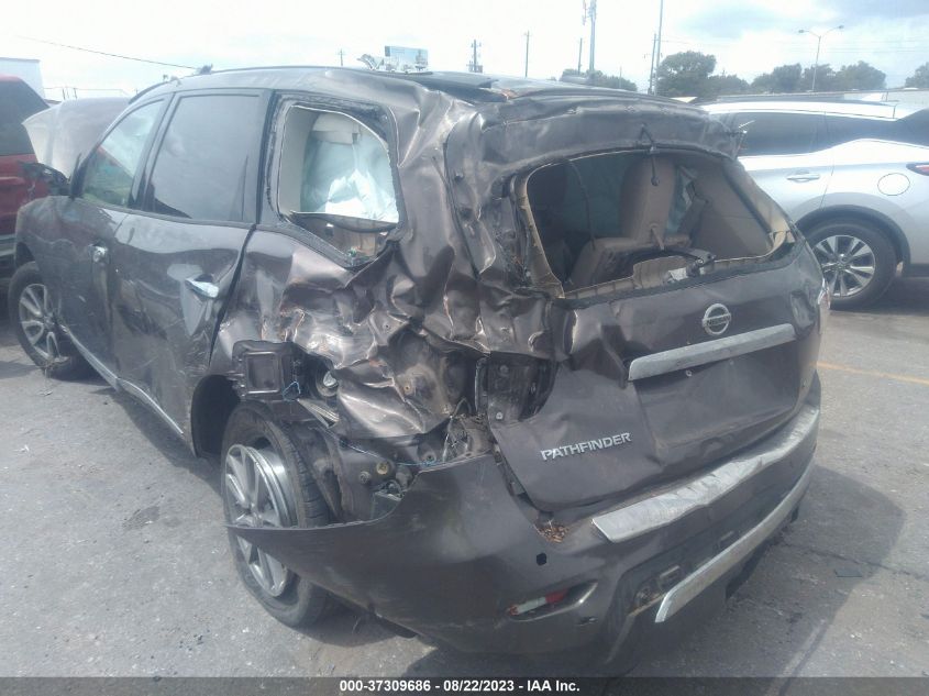 2015 NISSAN PATHFINDER SL - 5N1AR2MN9FC638875