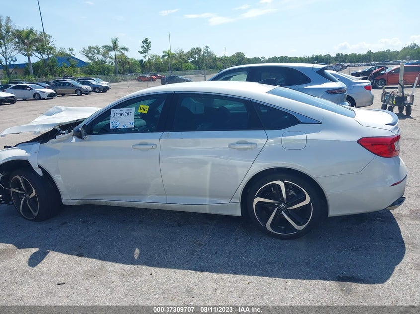 VIN 1HGCV1F33MA105302 2021 HONDA ACCORD SEDAN SPORT