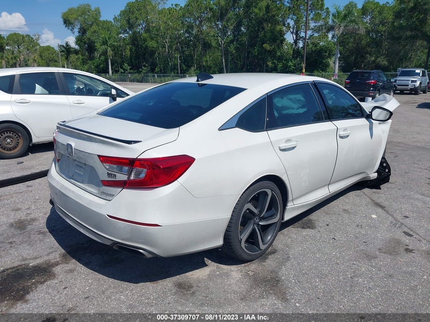 VIN 1HGCV1F33MA105302 2021 HONDA ACCORD SEDAN SPORT