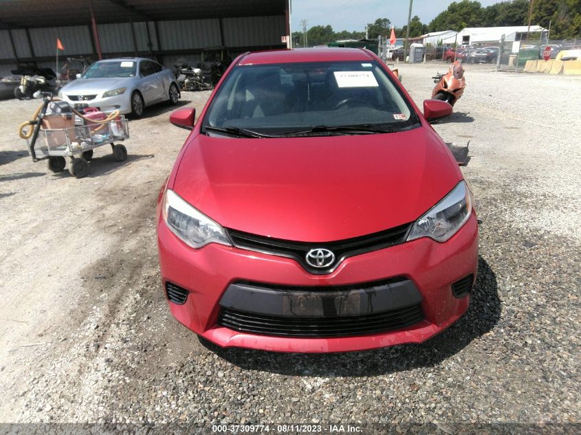 2014 TOYOTA COROLLA L/LE/S/S PLUS/LE PLUS - 2T1BURHE9EC177743