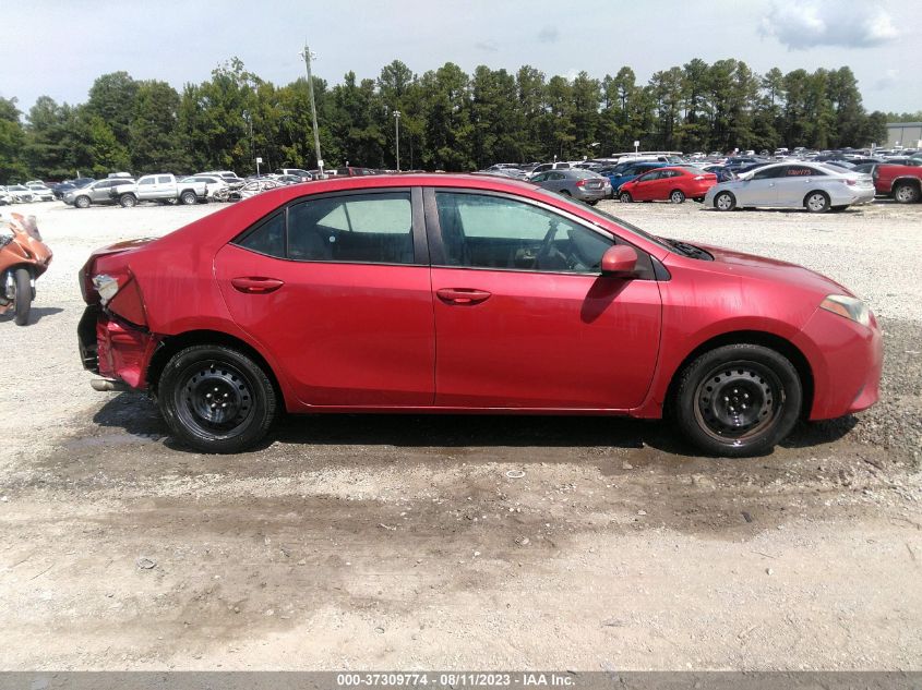 2014 TOYOTA COROLLA L/LE/S/S PLUS/LE PLUS - 2T1BURHE9EC177743