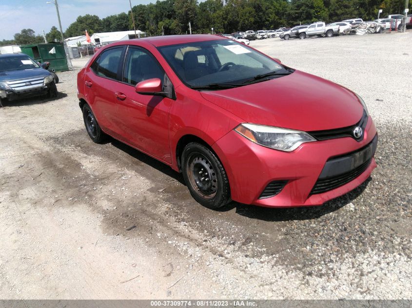 2014 TOYOTA COROLLA L/LE/S/S PLUS/LE PLUS - 2T1BURHE9EC177743