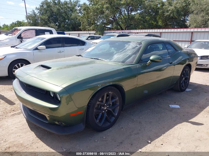 VIN 2C3CDZJG7NH226836 2022 DODGE CHALLENGER GT