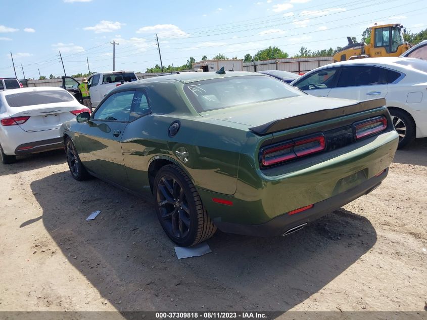 VIN 2C3CDZJG7NH226836 2022 DODGE CHALLENGER GT