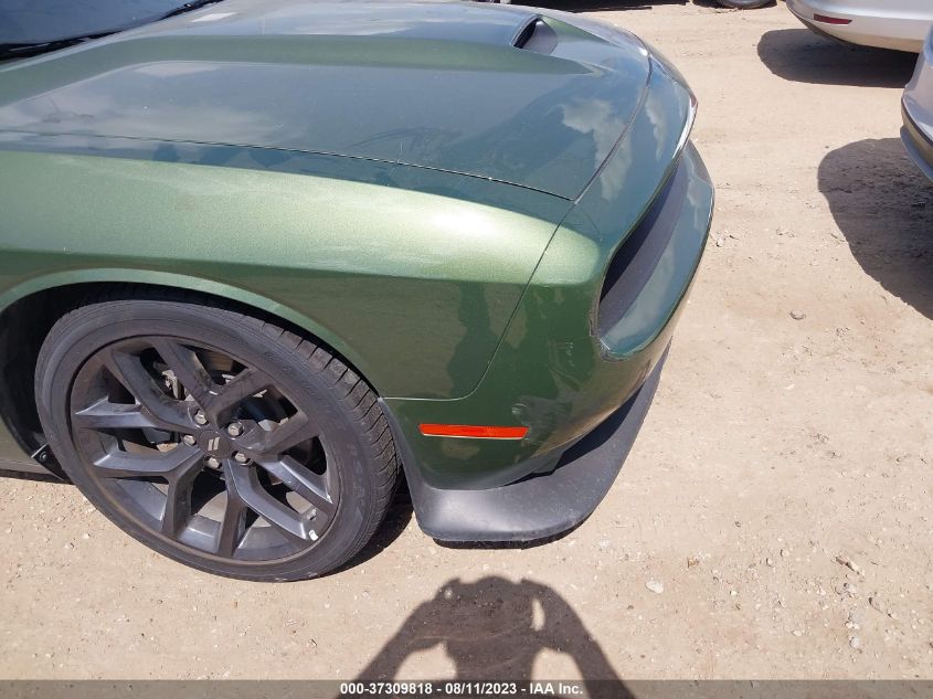 VIN 2C3CDZJG7NH226836 2022 DODGE CHALLENGER GT