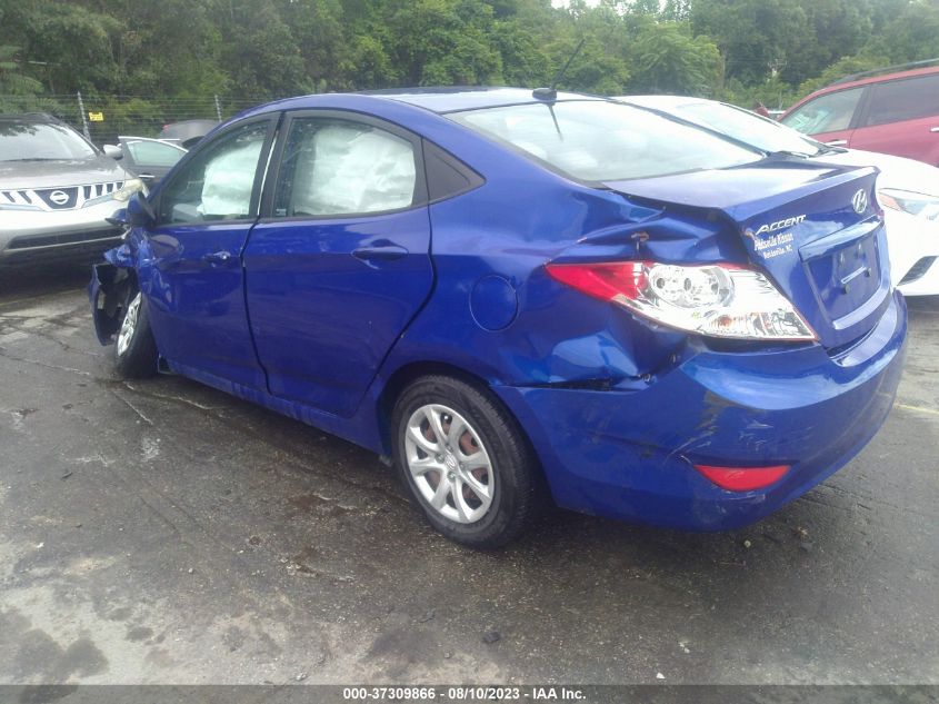2013 HYUNDAI ACCENT GLS - KMHCT4AE5DU460898