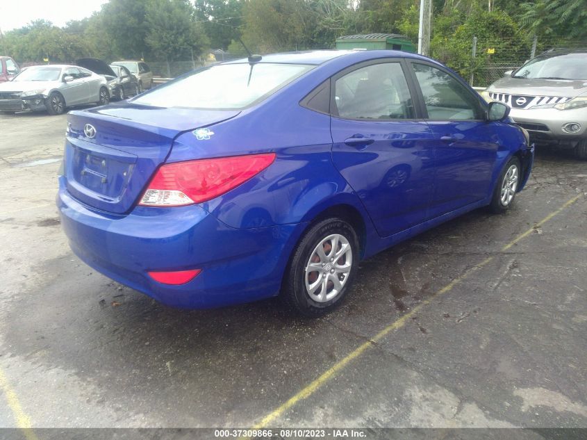 2013 HYUNDAI ACCENT GLS - KMHCT4AE5DU460898