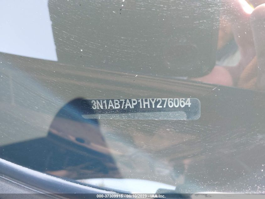 2017 NISSAN SENTRA SR - 3N1AB7AP1HY276064