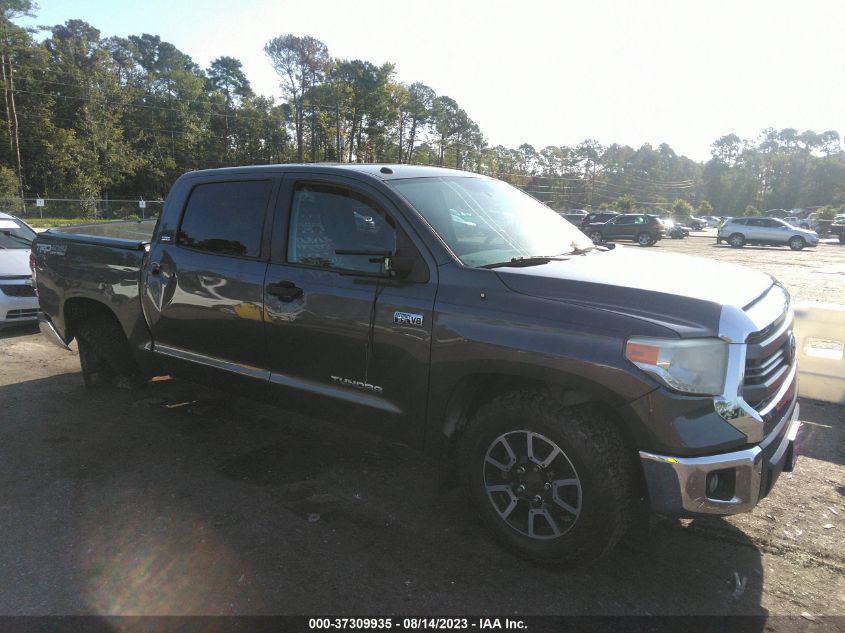 2014 TOYOTA TUNDRA 4WD TRUCK SR5 - 5TFDY5F19EX346182