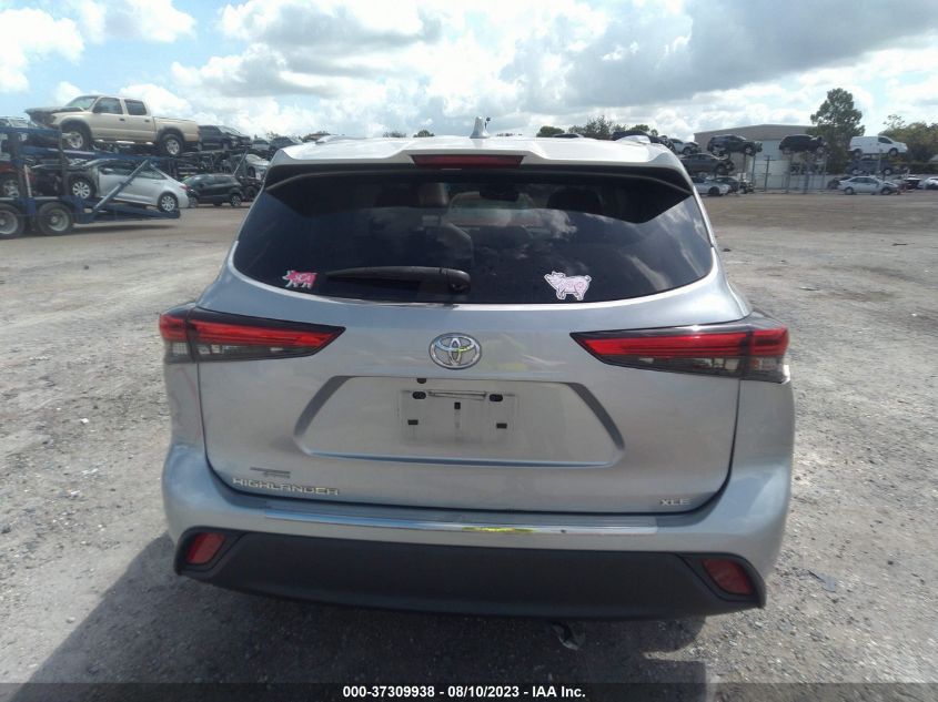 2020 TOYOTA HIGHLANDER XLE - 5TDHZRAH0LS500811