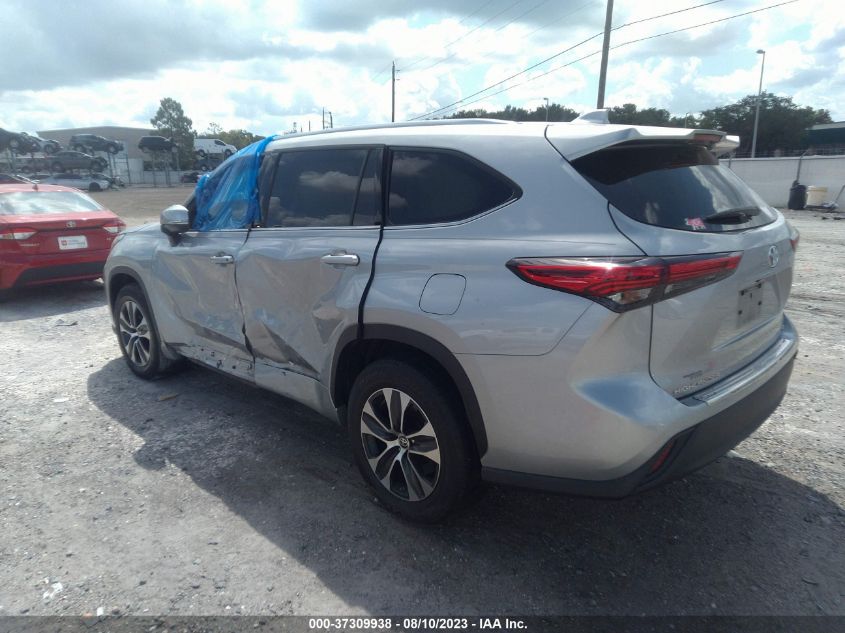 2020 TOYOTA HIGHLANDER XLE - 5TDHZRAH0LS500811