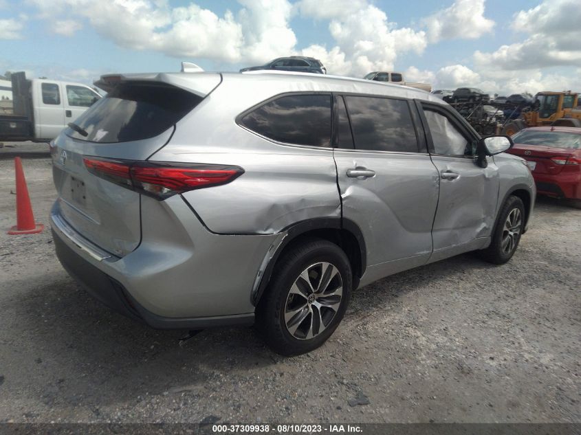 2020 TOYOTA HIGHLANDER XLE - 5TDHZRAH0LS500811