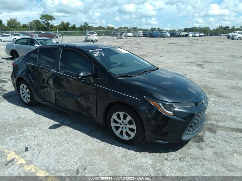 VIN 5YFEPMAE9MP237374 2021 TOYOTA COROLLA LE