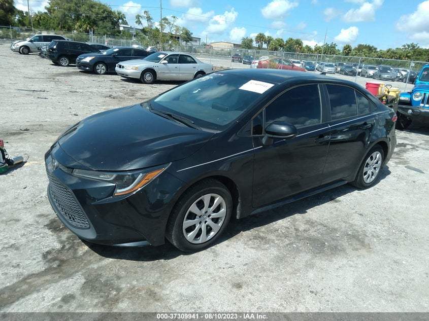 VIN 5YFEPMAE9MP237374 2021 TOYOTA COROLLA LE