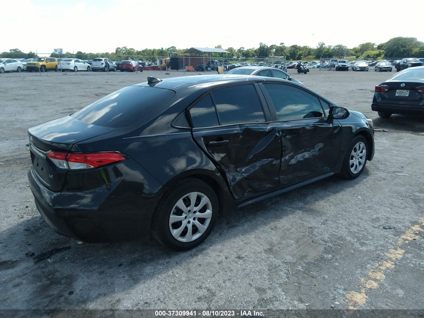 VIN 5YFEPMAE9MP237374 2021 TOYOTA COROLLA LE