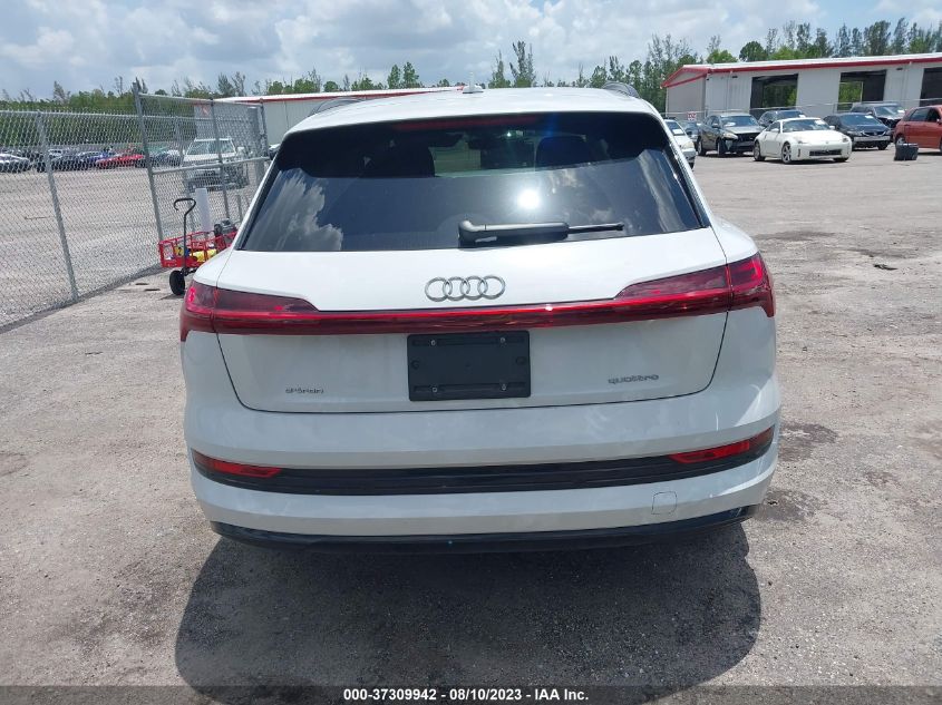 2022 AUDI E-TRON PREMIUM - WA1AAAGE4NB007323