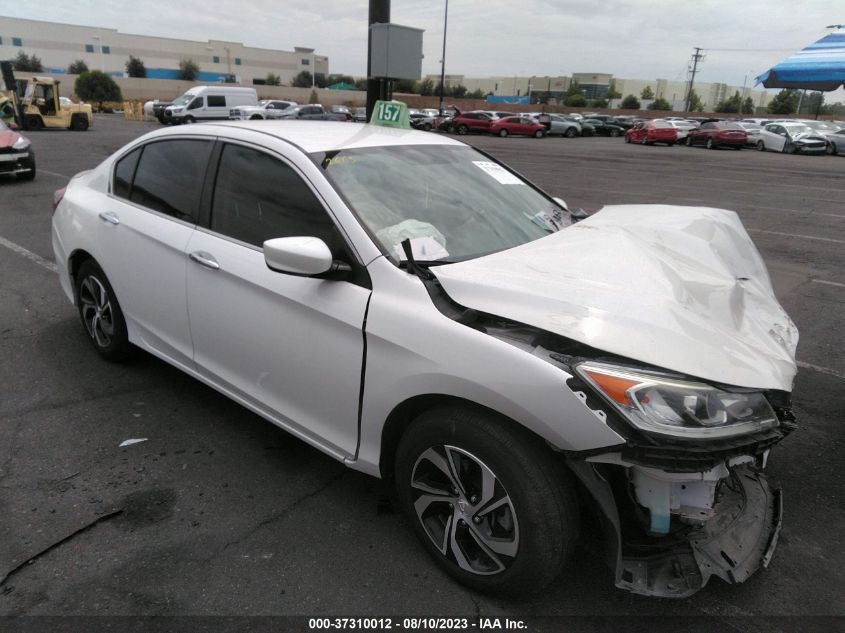 2017 HONDA ACCORD SEDAN LX - 1HGCR2F32HA002663