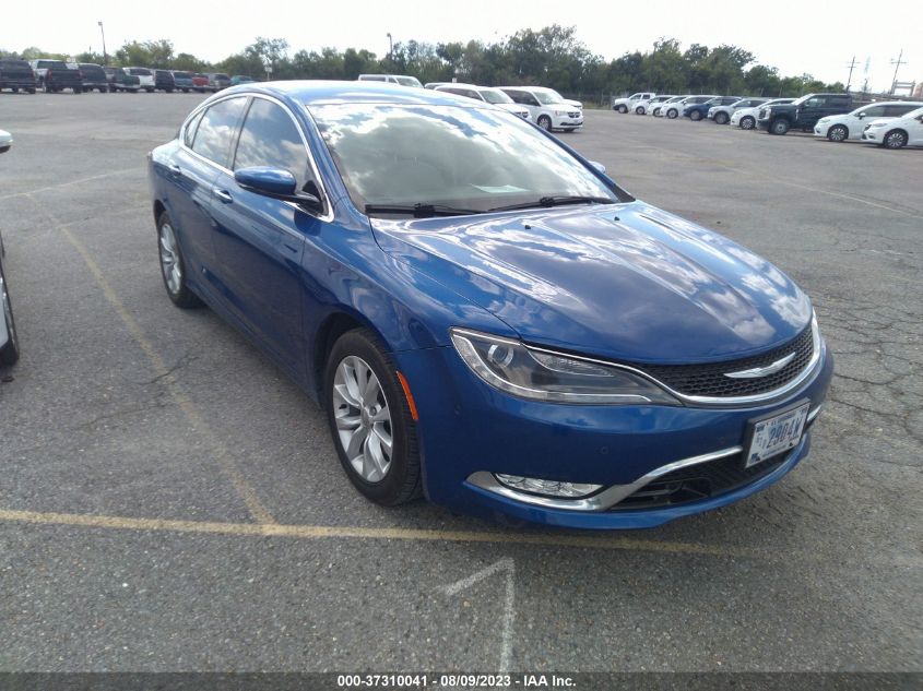 2016 CHRYSLER 200 C - 1C3CCCCB4GN181401