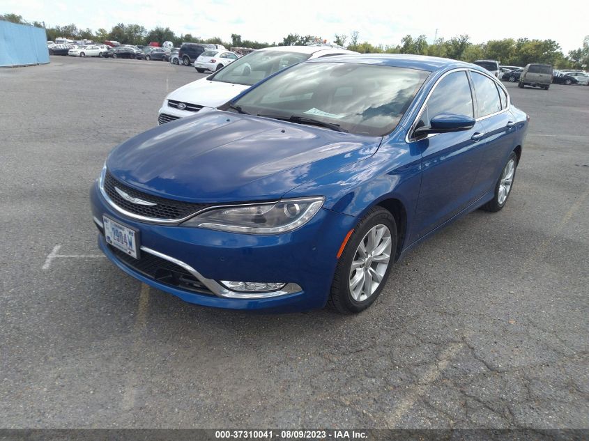 2016 CHRYSLER 200 C - 1C3CCCCB4GN181401