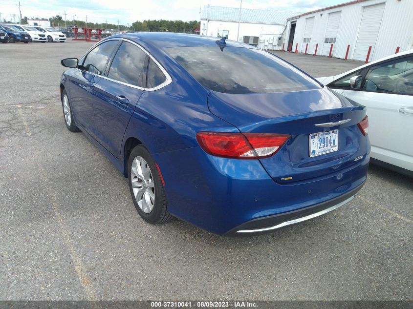 2016 CHRYSLER 200 C - 1C3CCCCB4GN181401
