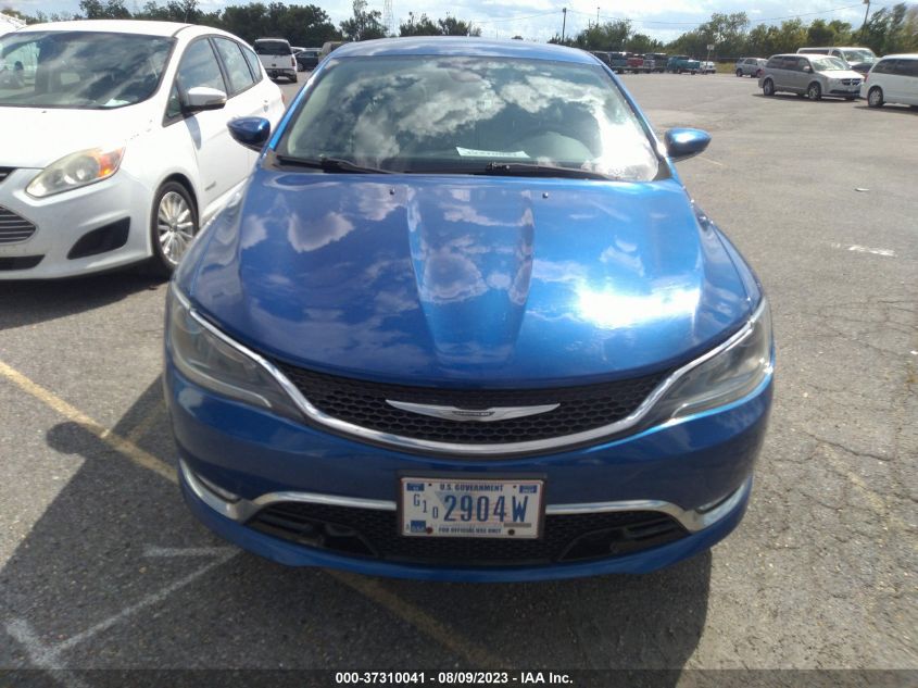 2016 CHRYSLER 200 C - 1C3CCCCB4GN181401