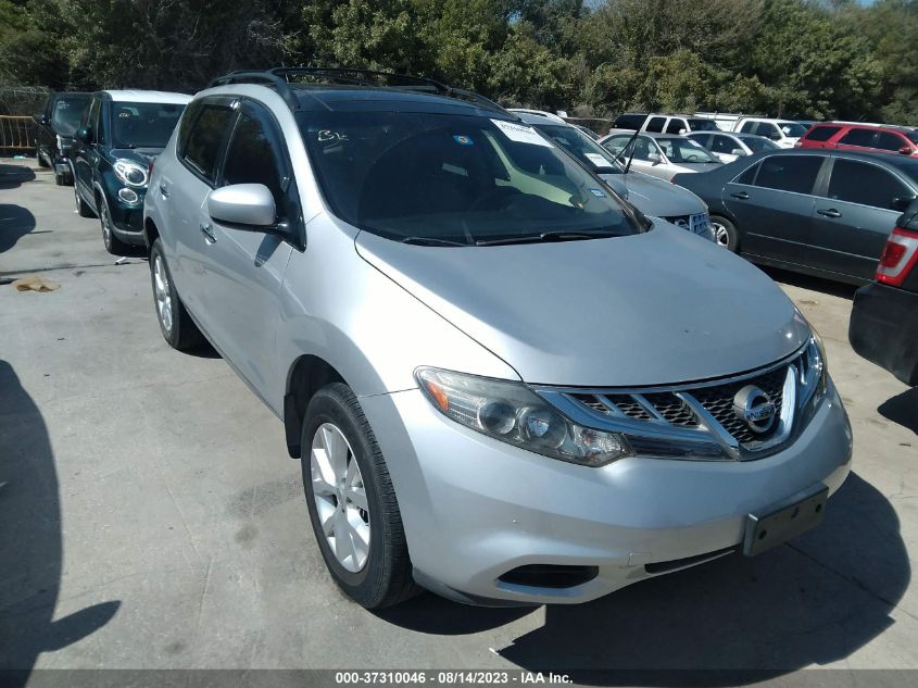 2013 NISSAN MURANO SL - JN8AZ1MW3DW317230