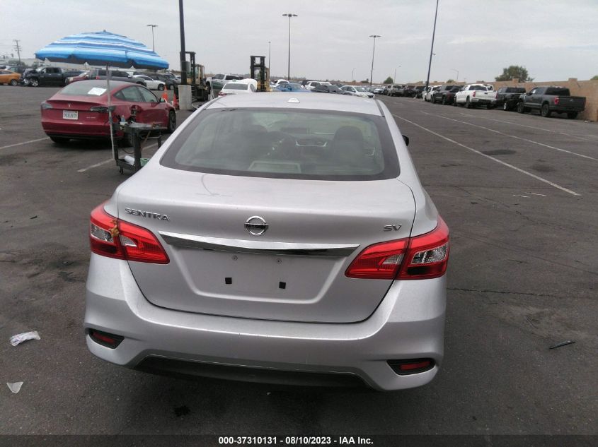 2019 NISSAN SENTRA SV - 3N1AB7APXKL613366