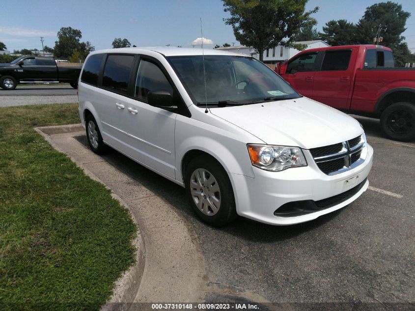 2016 DODGE GRAND CARAVAN SE - 2C4RDGBG5GR101789