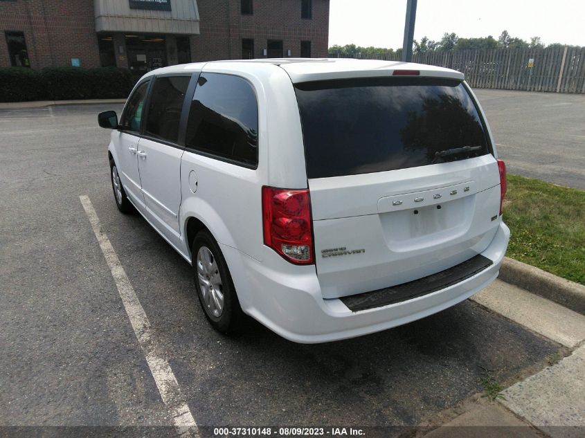 2016 DODGE GRAND CARAVAN SE - 2C4RDGBG5GR101789