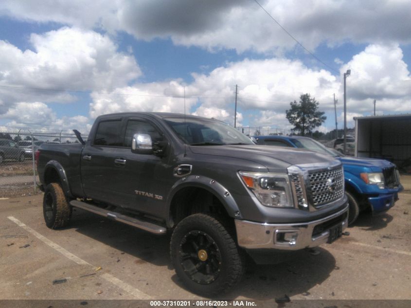 1N6BA1F43HN510845 NISSAN TITAN XD SL 2017