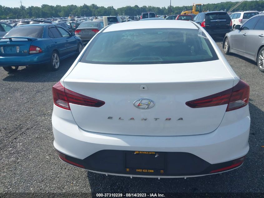 2019 HYUNDAI ELANTRA SE - 5NPD74LF4KH451670