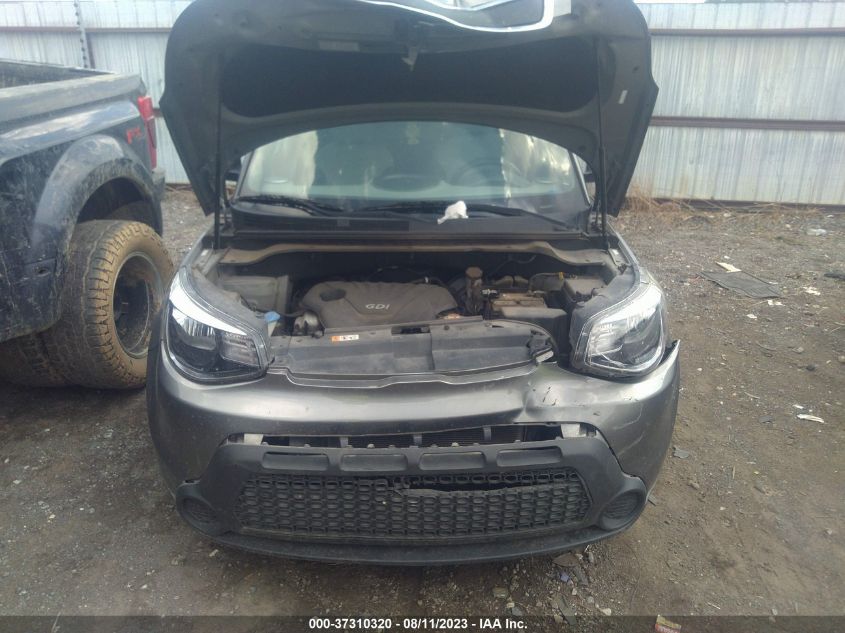 2016 KIA SOUL BASE - KNDJN2A22G7395589