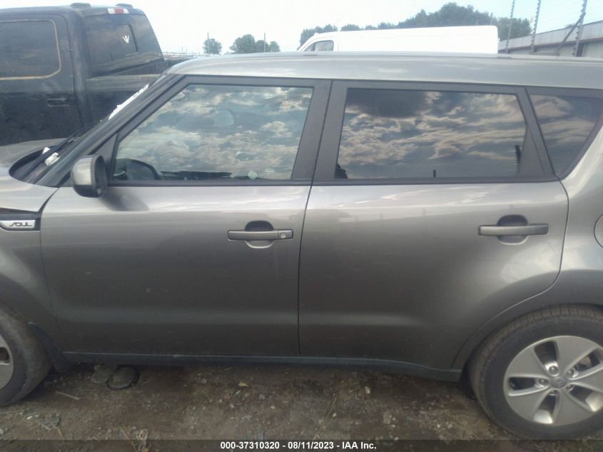 2016 KIA SOUL BASE - KNDJN2A22G7395589