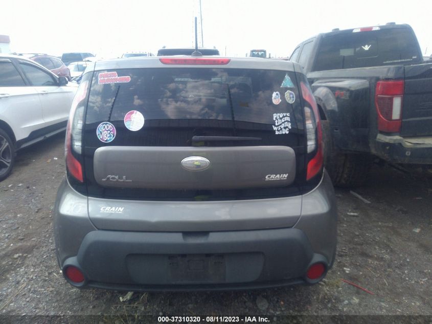 2016 KIA SOUL BASE - KNDJN2A22G7395589