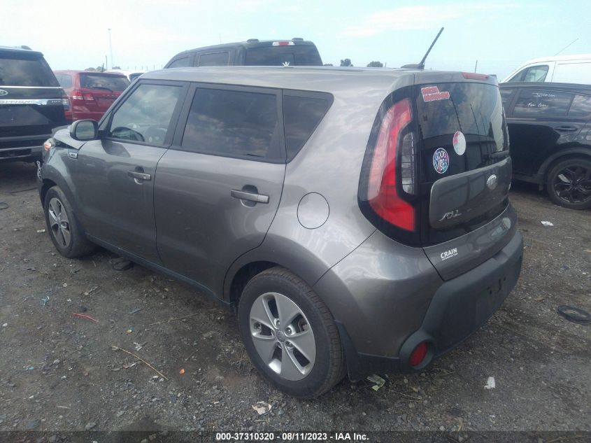 2016 KIA SOUL BASE - KNDJN2A22G7395589