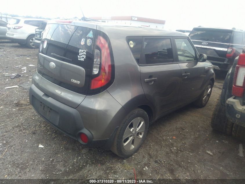 2016 KIA SOUL BASE - KNDJN2A22G7395589