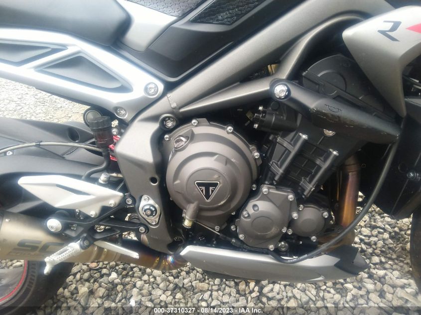 2022 TRIUMPH MOTORCYCLE STREET TRIPLE R SMTA534D9NTAW0793