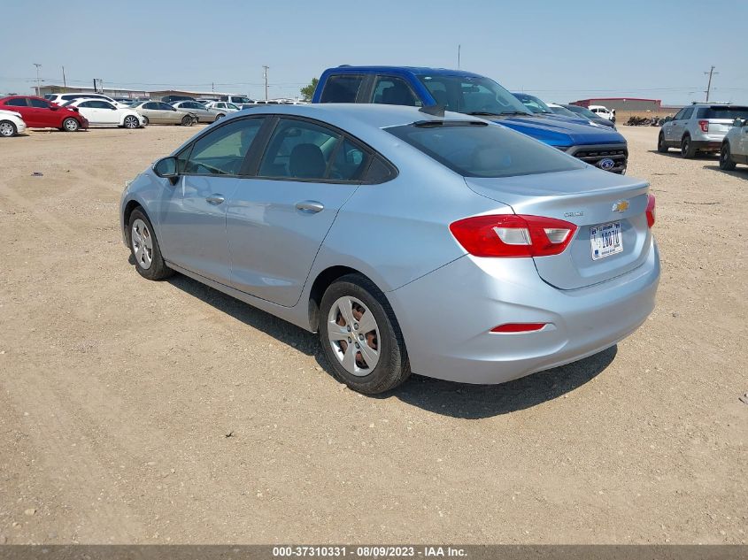 2017 CHEVROLET CRUZE LS - 1G1BC5SM9H7238339