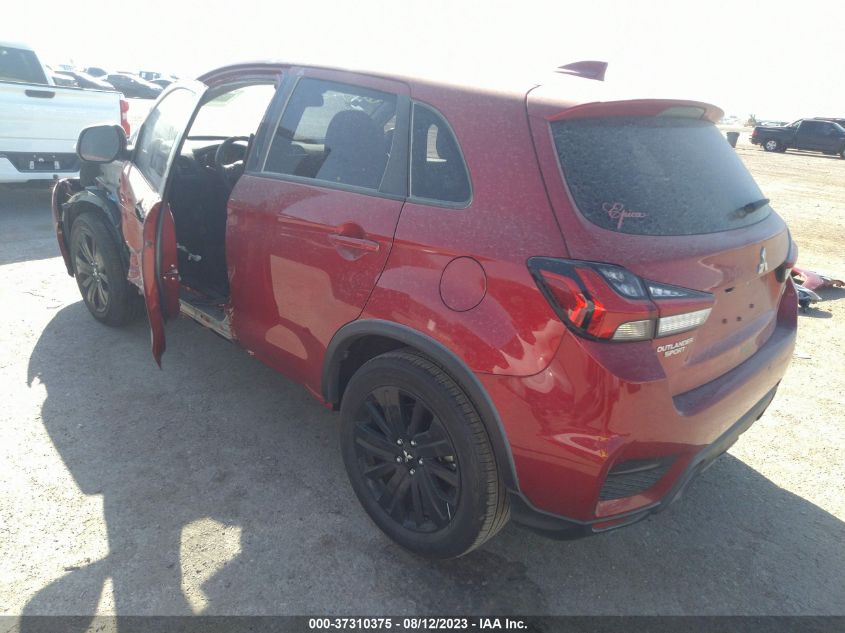 2022 MITSUBISHI OUTLANDER SPORT ES/LE/SE - JA4ARUAU3NU003309