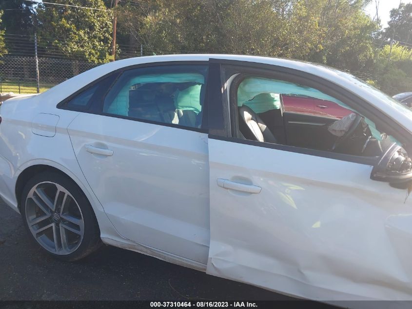 2017 AUDI A3 SEDAN PREMIUM - WAUAUGFF4H1037763
