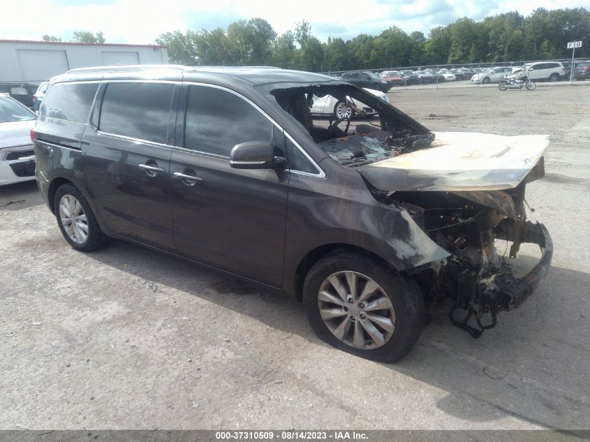 2015 KIA SEDONA EX - KNDMC5C1XF6059301