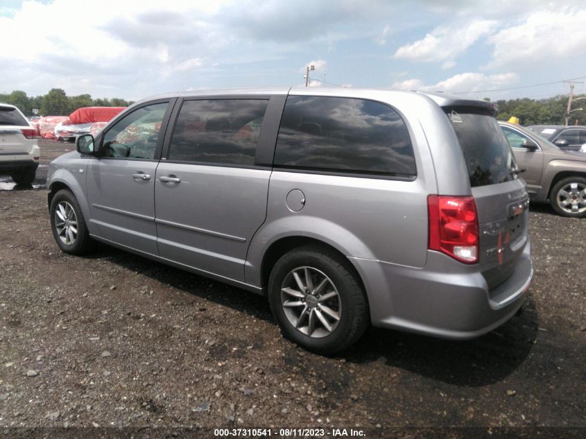 2014 DODGE GRAND CARAVAN SE 30TH ANNIVERSARY - 2C4RDGBGXER227658