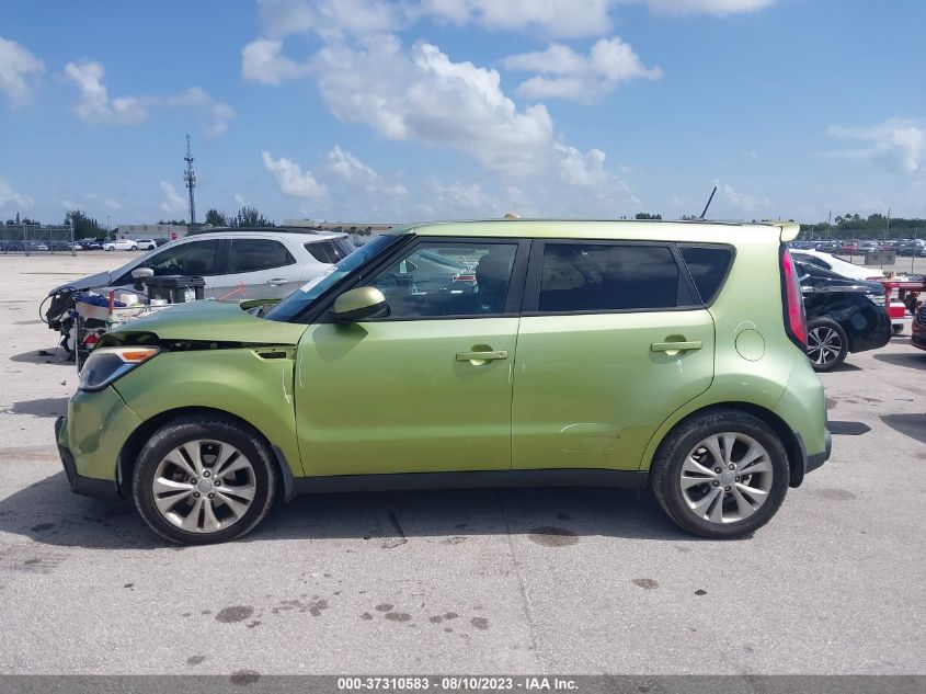 2015 KIA SOUL + - KNDJP3A53F7767840