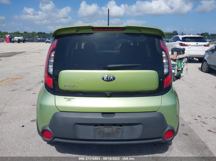 2015 KIA SOUL + - KNDJP3A53F7767840