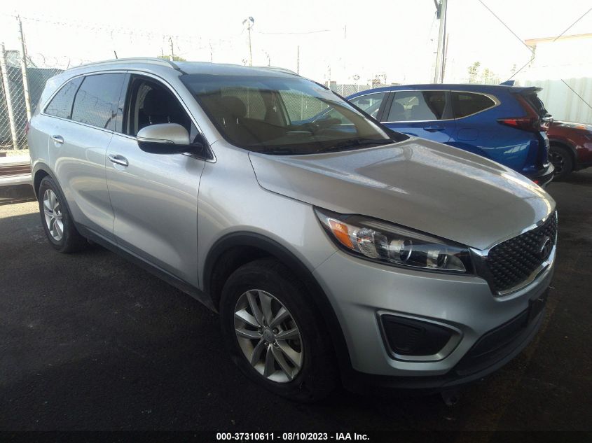 2018 KIA SORENTO LX V6 - 5XYPG4A59JG369057