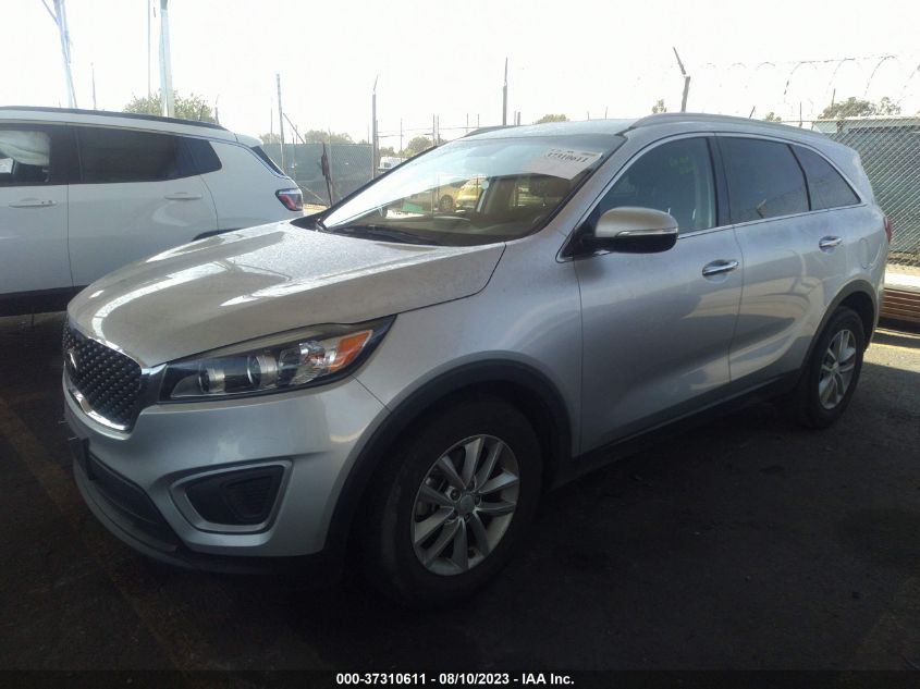 2018 KIA SORENTO LX V6 - 5XYPG4A59JG369057