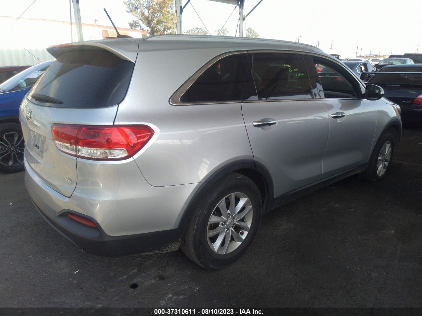 2018 KIA SORENTO LX V6 - 5XYPG4A59JG369057